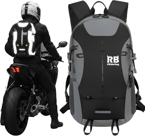 Zaino moto riflettente viz - moto, riflettente,